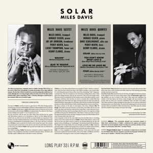 Miles Davis All Stars – Solar | 8436563184383 | extra productbeeld