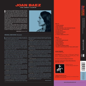 Baez, Joan – Debut Album | 8436563184437 | extra productbeeld