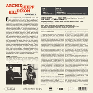 Shepp, Archie Meets Kahil El'zabar's Ritual Trio – Bill Dixon Quartet | 8436563184543 | extra productbeeld
