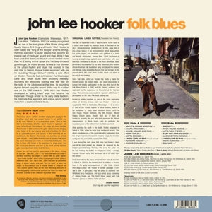 Hooker, John Lee – Folk Blues | 8436563184635 | extra productbeeld