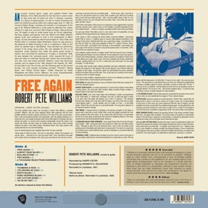 Williams, Robert Pete – Free Again | 8436563184703 | extra productbeeld