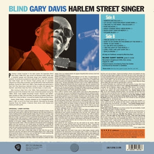 Blind Gary Davis – Harlem Street Singer | 8436563185168 | extra productbeeld