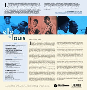 Fitzgerald, Ella & Louis Armstrong – Ella & Louis | 8436563185175 | extra productbeeld