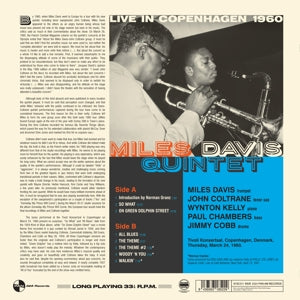 Davis, Miles -Quintet- & John Coltrane – Live In Copenhagen 1960 | 8436563185229 | extra productbeeld