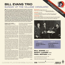 Bill Evans Trio – Sunday At the Village Vanguard | 8436563185335 | extra productbeeld