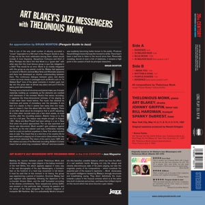 Art Blakey & the Jazz Messengers – With Thelonious Monk | 8436563185519 | extra productbeeld