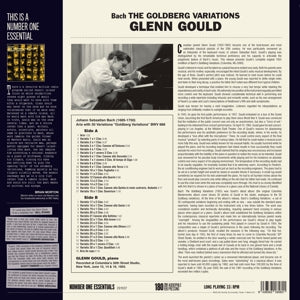 Gould, Glenn – Bach: the Goldberg Variations | 8436563185601 | extra productbeeld