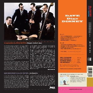 Brubeck, Dave – Dave Digs Disney | 8436563186899 | extra productbeeld