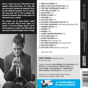 Baker, Chet – Deep In a Dream | 8436569190388 | extra productbeeld