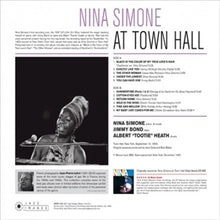 Simone, Nina – At Town Hall | 8436569190456 | extra productbeeld