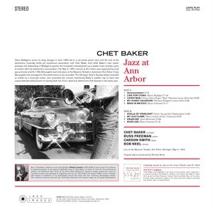 Baker, Chet – Jazz At Ann Arbor | 8436569191125 | extra productbeeld