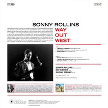 Rollins, Sonny – Way Out West | 8436569191606 | extra productbeeld