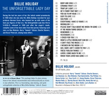 Holiday, Billie – Unforgettable Lady Day | 8436569191873 | extra productbeeld