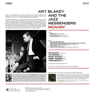 Art Blakey & the Jazz Messengers – Moanin' | 8436569192191 | extra productbeeld