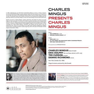 Mingus, Charles – Presents Charles Mingus | 8436569192207 | extra productbeeld