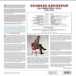 Aznavour, Charles – 20 Greatest Hits (1952-1962) | 8436569192788 | extra productbeeld