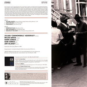 Adderley, Cannonball & Miles Davis – Somethin' Else | 8436569193051 | extra productbeeld