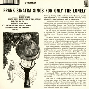 Sinatra, Frank – Frank Sinatra Sings For Only the Lonely | 8436569194690 | extra productbeeld
