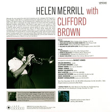 Merrill, Helen – With Clifford Brown | 8437016248201 | extra productbeeld
