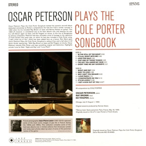 Peterson, Oscar – Plays the Cole Porter Songbook | 8437016248263 | extra productbeeld