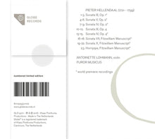 Lohmann, Antoinette – Hellendaal: Violin Sonatas | 8711525527102 | extra productbeeld