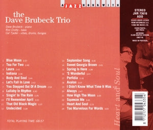 Brubeck, Dave -Trio- – Heart and Soul | 8712177043354 | extra productbeeld
