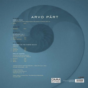 Part, A. – Tabula Rasa/Symphony 1/Collage On a Theme B-A-C-H/Pro Et Contra | 8712177059911 | extra productbeeld