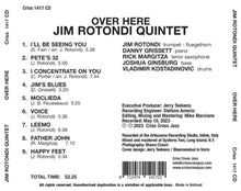 Rotondi, Jim (Quintet) – Over Here | 8712474141722 | extra productbeeld