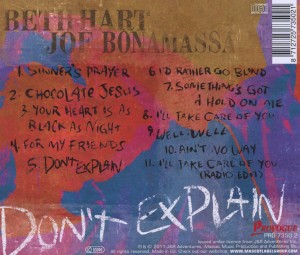 Hart, Beth & Joe Bonamassa – Don't Explain | 8712725735021 | extra productbeeld