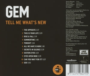Gem – Tell Me What's New | 8714374960755 | extra productbeeld