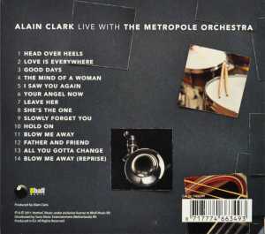 Clark, Alain – Live With the Metropole Orchestra | 8717774663493 | extra productbeeld