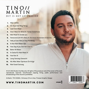 Tino Martin – Dit is Het Levenslied | 8718403120967 | extra productbeeld