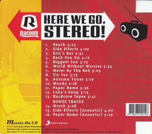 Racoon – Here We Go, Stereo! | 8718627220146 | extra productbeeld