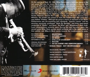 Davis, Miles – Miles In Berlin | 8718627228982 | extra productbeeld