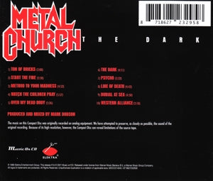 Metal Church – Dark | 8718627232958 | extra productbeeld