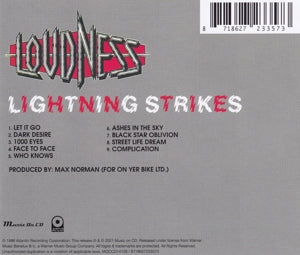 Loudness – Lightning Strikes | 8718627233573 | extra productbeeld