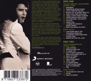 Presley, Elvis – Elvis Country | 8718627233870 | extra productbeeld