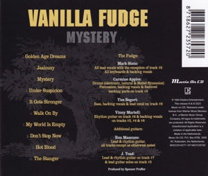 Vanilla Fudge – Mystery | 8718627235720 | extra productbeeld