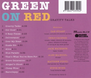 Green On Red – Gravity Talks | 8718627235942 | extra productbeeld