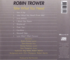 Trower, Robin – Take What You Need | 8718627236444 | extra productbeeld