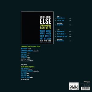 Adderley, Cannonball – Somethin' Else | 8719039001712 | extra productbeeld