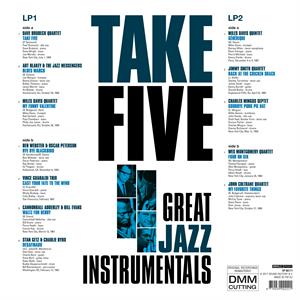 Various – Take Five - Great Jazz Instrumentals | 8719039002221 | extra productbeeld