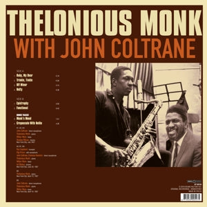 Monk, Thelonious – With John Coltrane + 2 | 8719039005475 | extra productbeeld