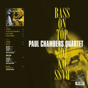Chambers, Paul -Quartet- – Bass On Top + 2 | 8719039005697 | extra productbeeld
