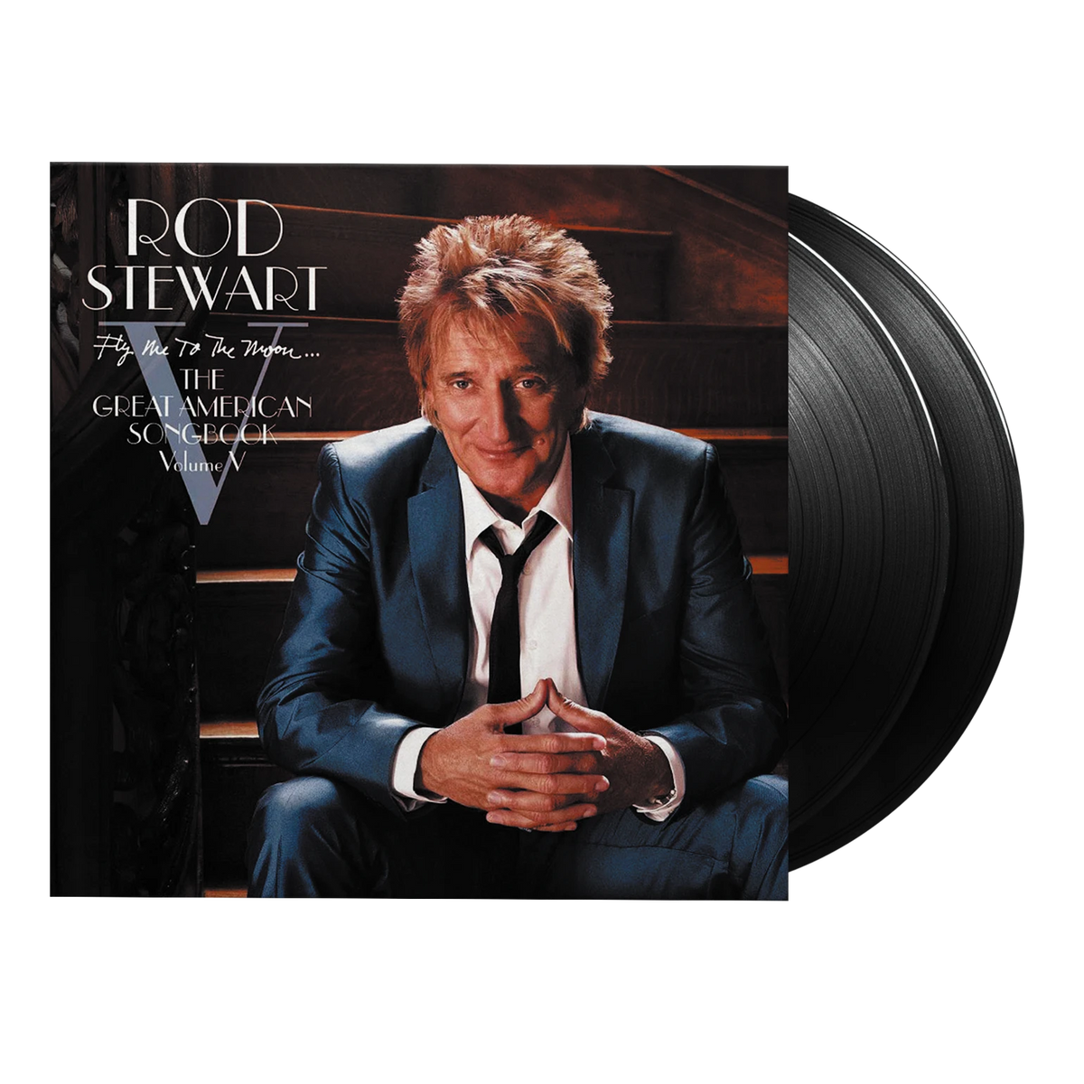Stewart, Rod – Fly Me To the Moon...the Great American Songbook Volume V | 8719262035157 | extra productbeeld