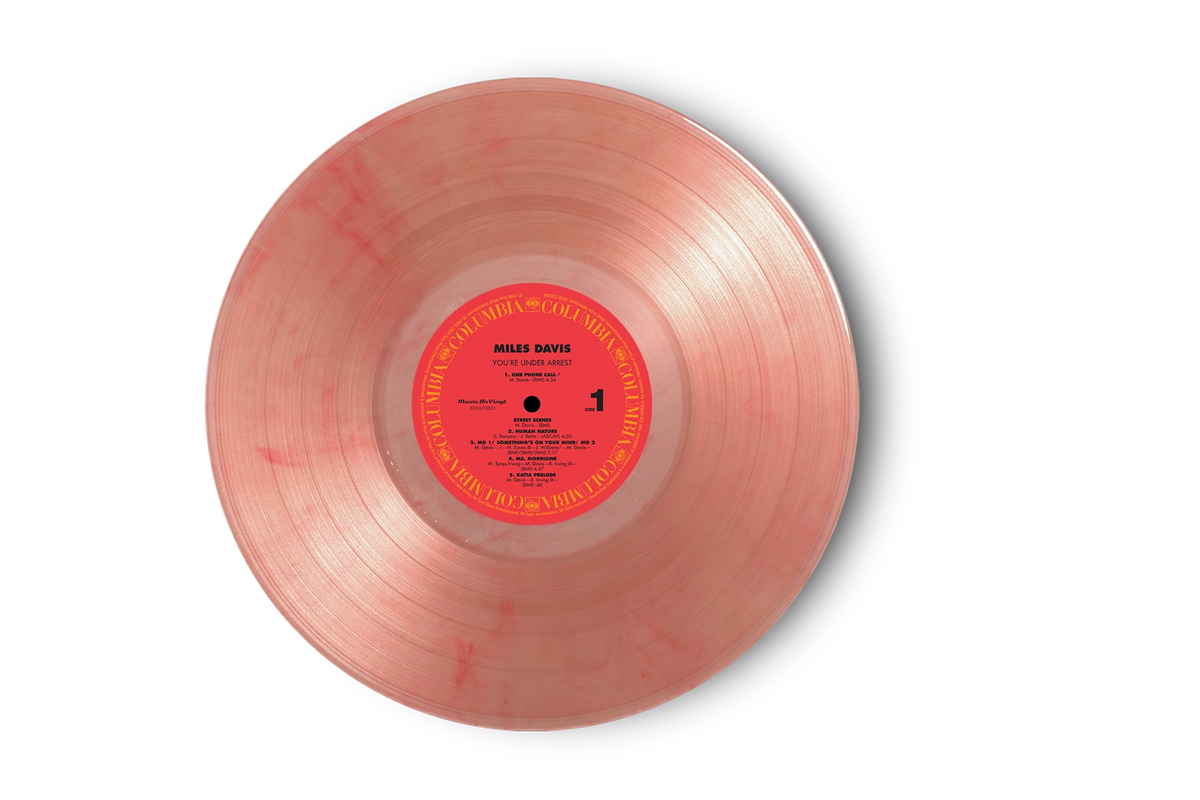 Davis, Miles – You're Under Arrest | 8719262036598 | extra productbeeld