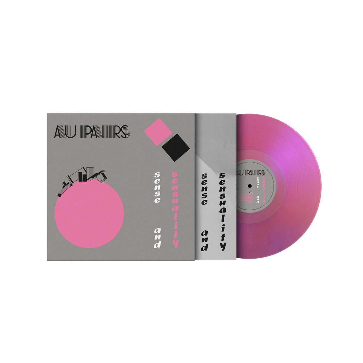 Au Pairs – Sense and Sensuality | 8719262039438 | extra productbeeld