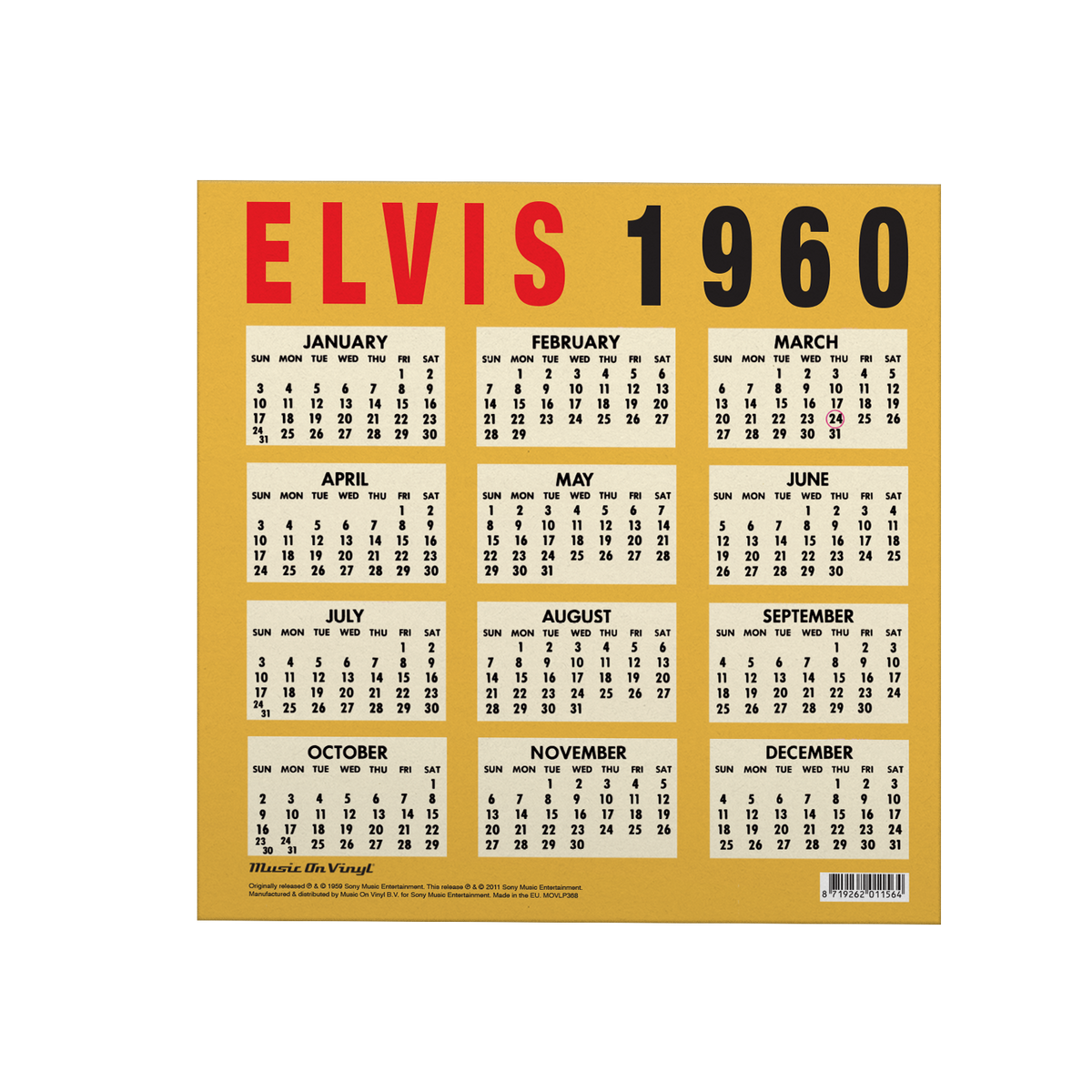 Presley, Elvis – A Date With Elvis | 8719262040281 | extra productbeeld