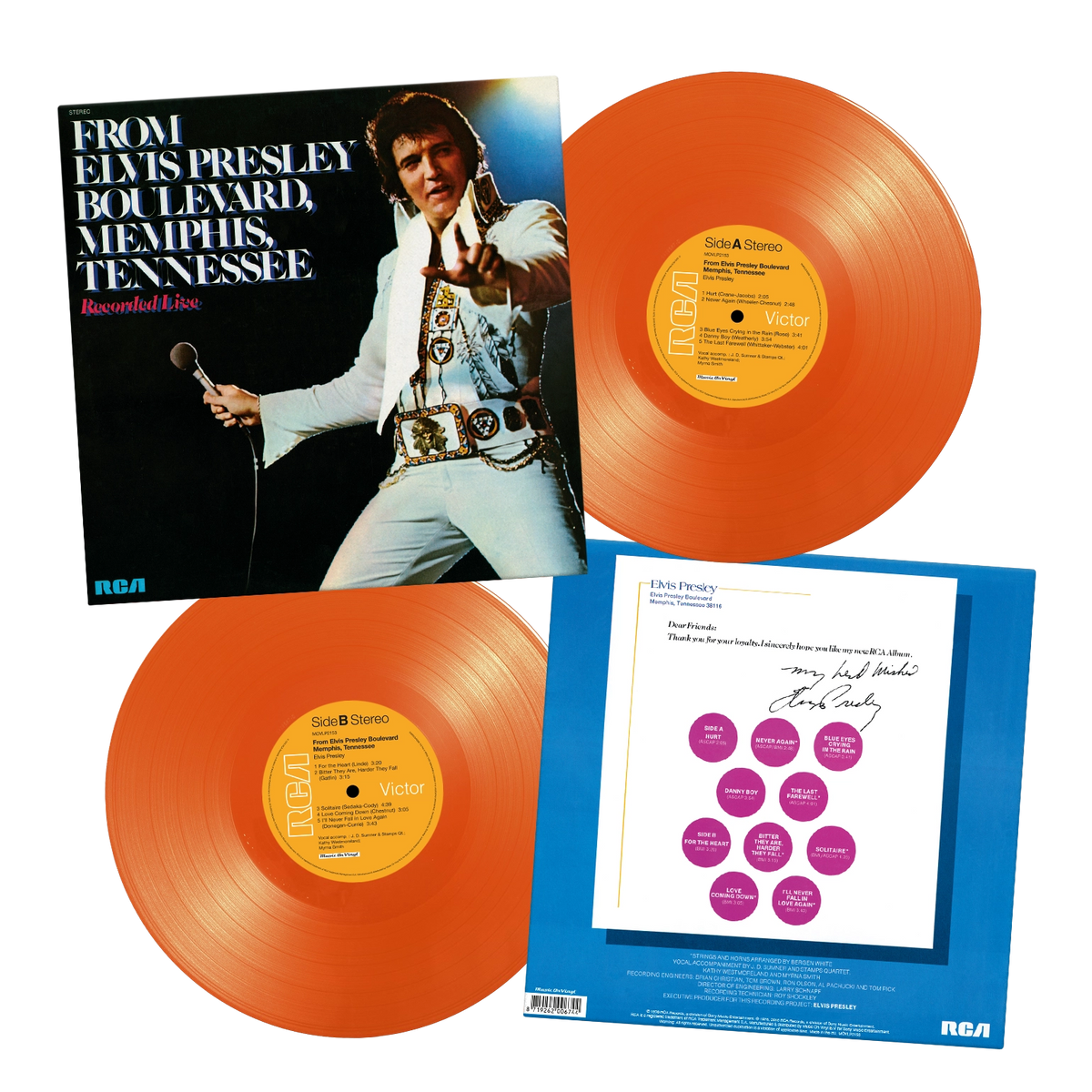 Presley, Elvis – From Elvis Presley Boulevard Memphis | 8719262040427 | extra productbeeld