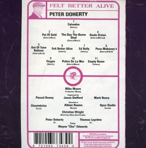Doherty, Peter – Felt Better Alive | 8721093734390 | extra productbeeld